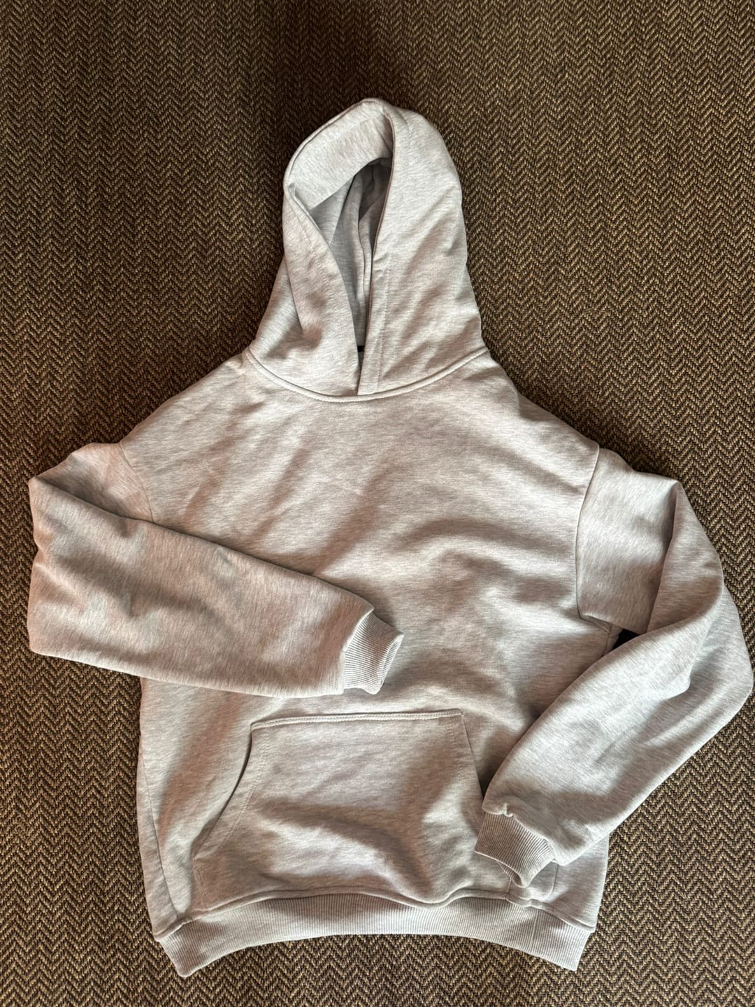 Customer photo review of Hoodie Premium Blanks 330GSM Sport Grey