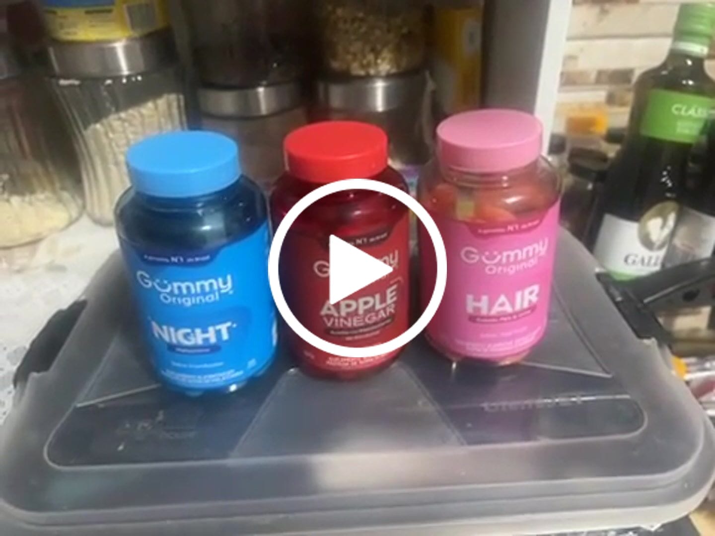 Customer video review of Kit Gummy® Bem-Estar Diário