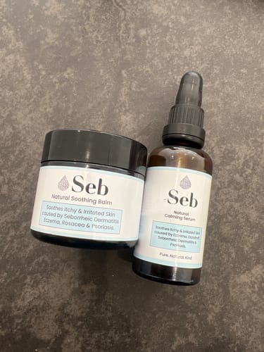 Customer photo review of Seb Natural Calming Serum