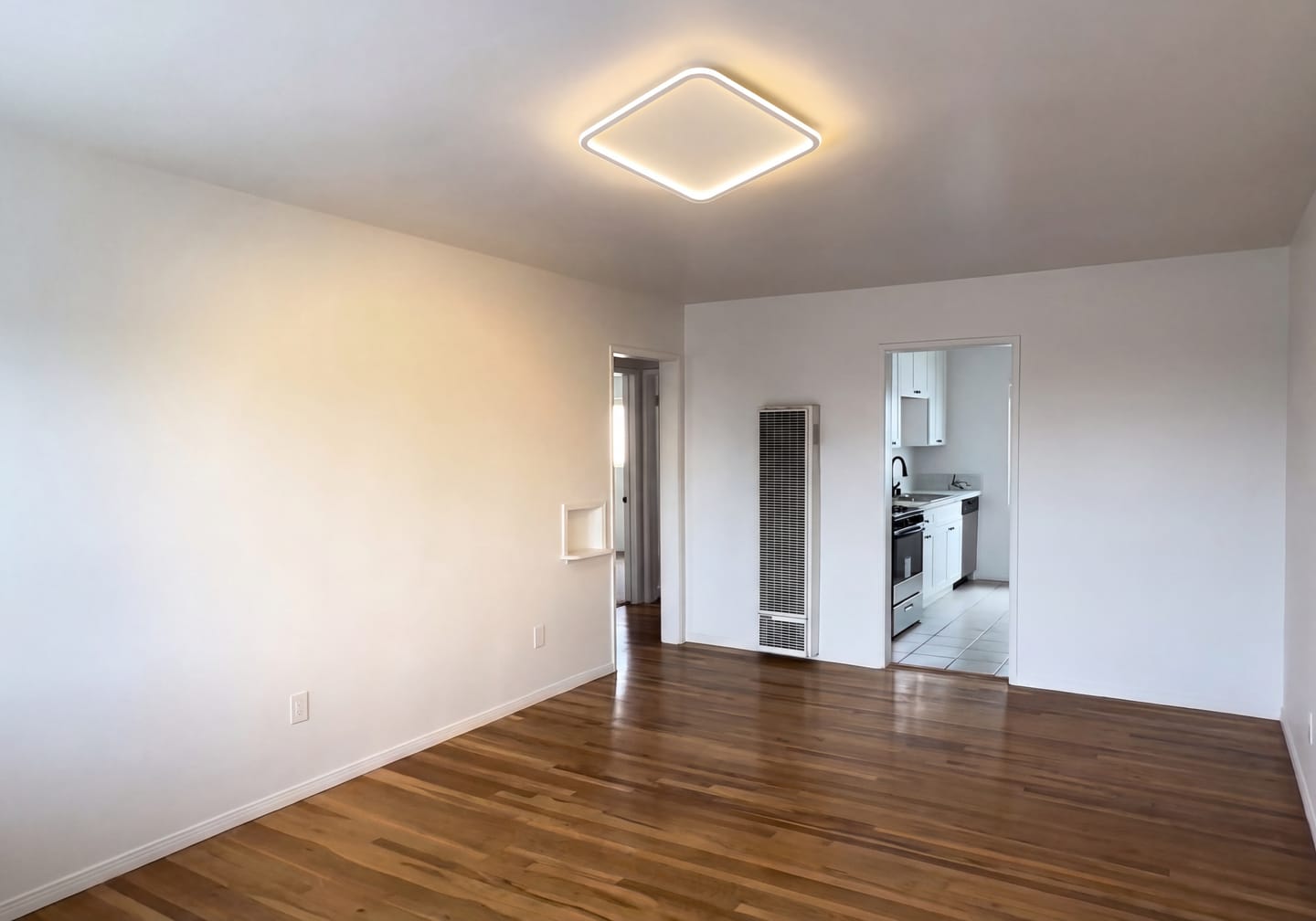 Customer photo review of ScandiGlobe | White Scandinavian Square Ceiling Light