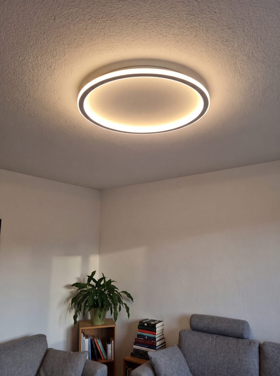 Customer photo review of ScandiGlobe | Black Scandinavian Ceiling Light
