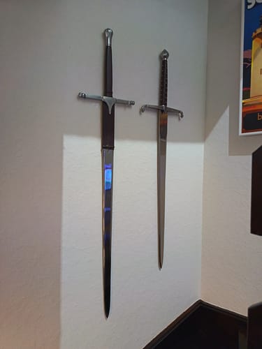 Customer photo review of William Wallace Sword - John Barnett