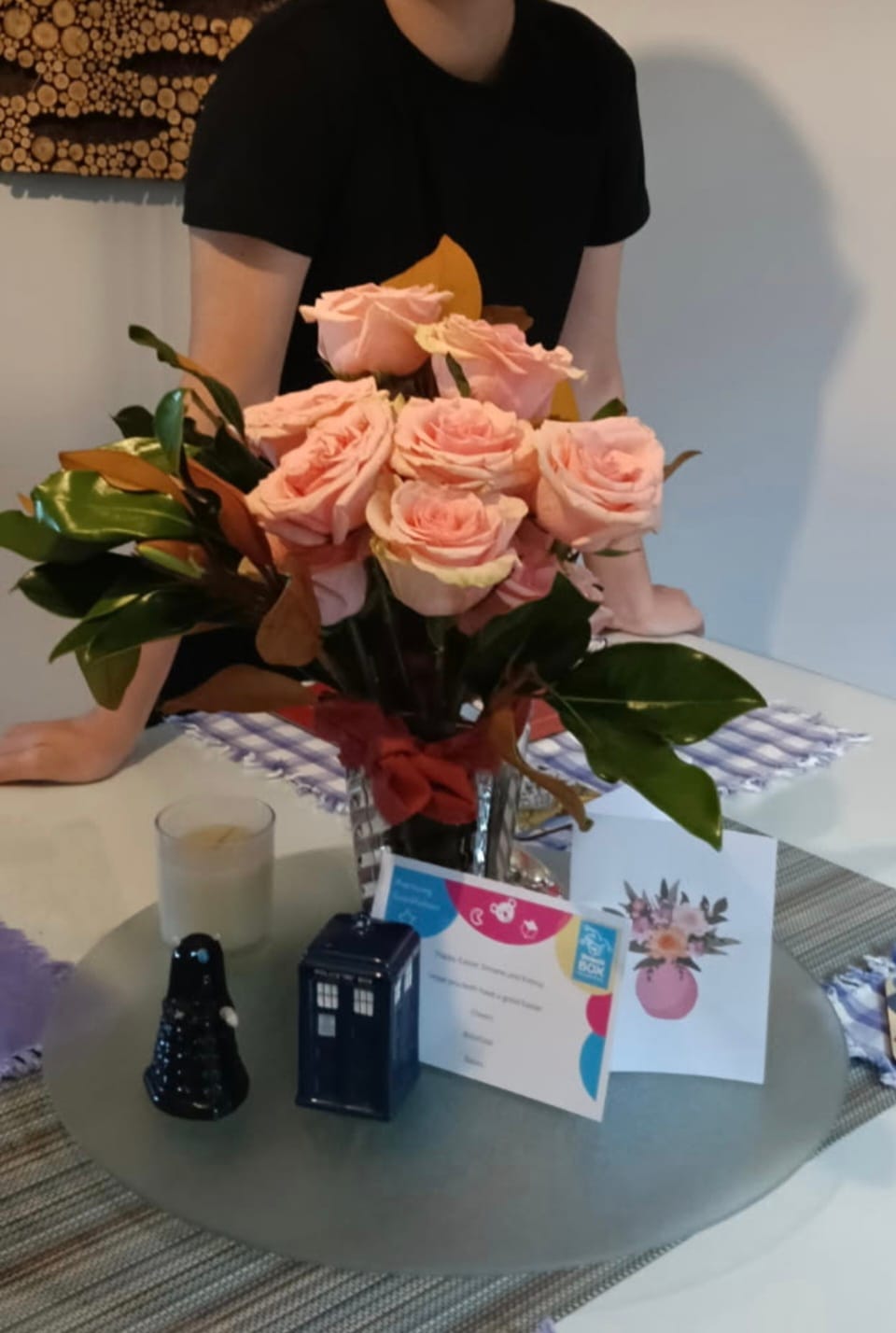 Customer photo review of Pink Roses