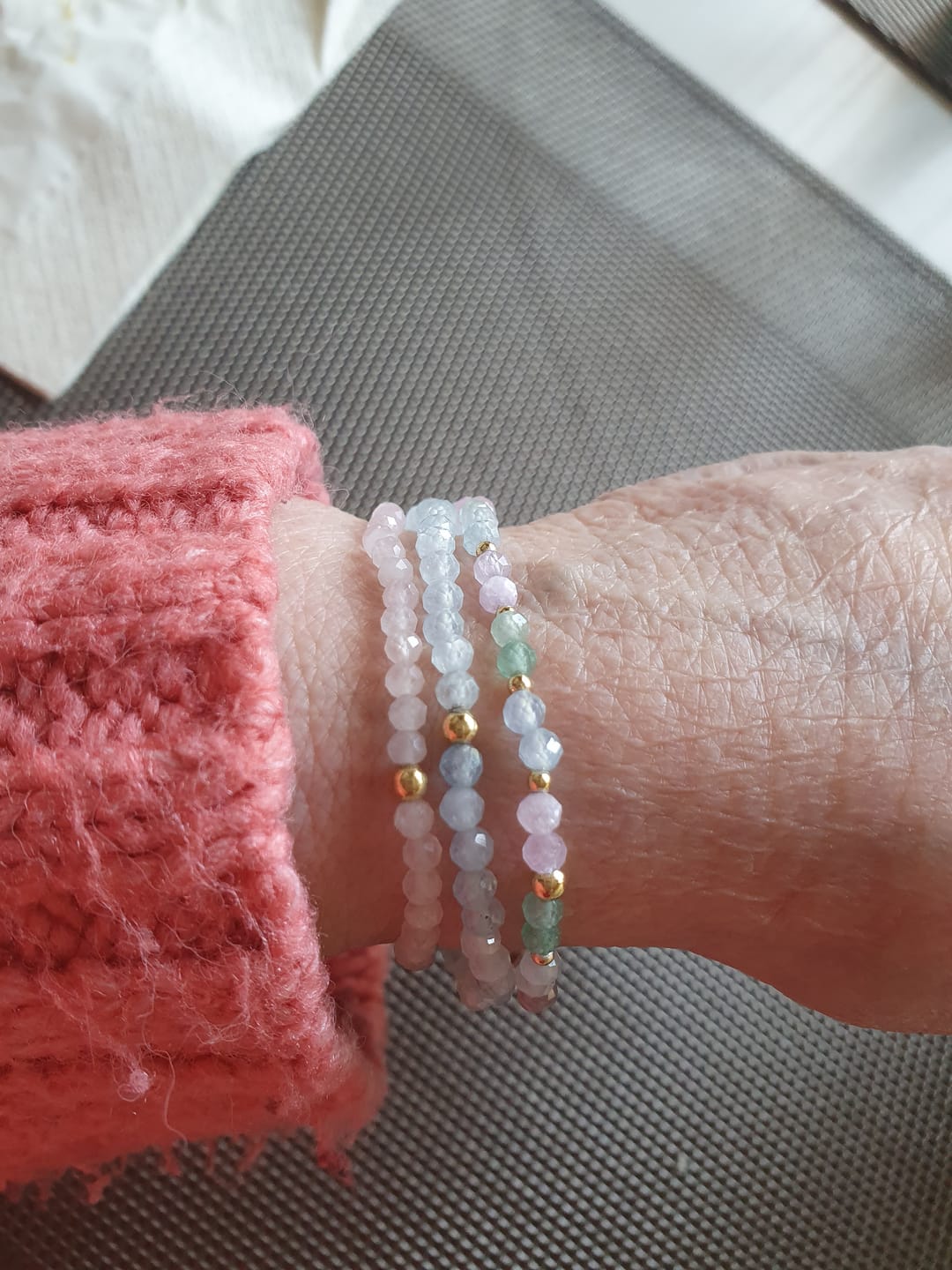 Customer photo review of Inner Bloom Armband