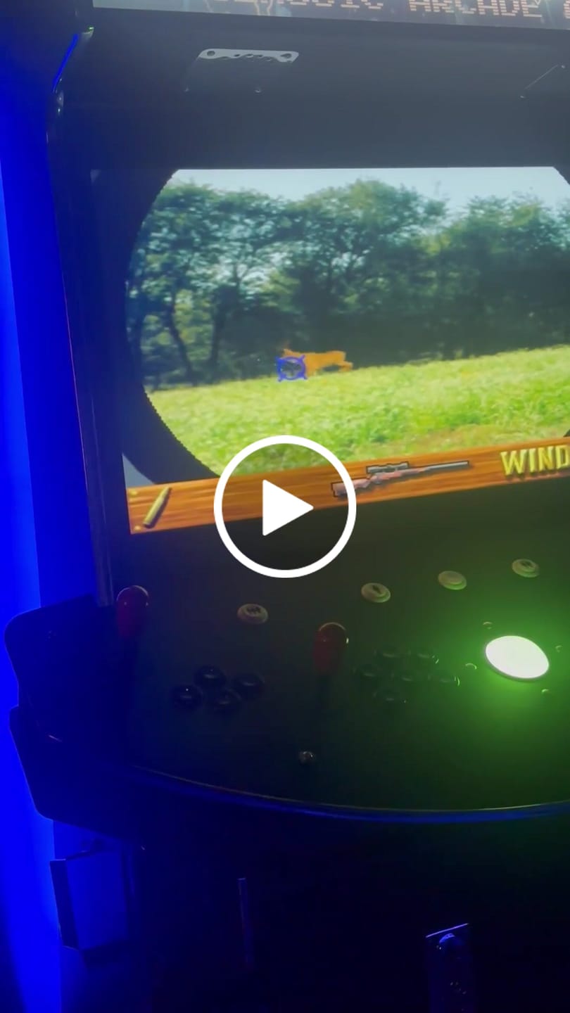 Customer video review of 4 Player Standup with 2 shooting guns Arcade Machine 4600 Retro Multi Cade Games