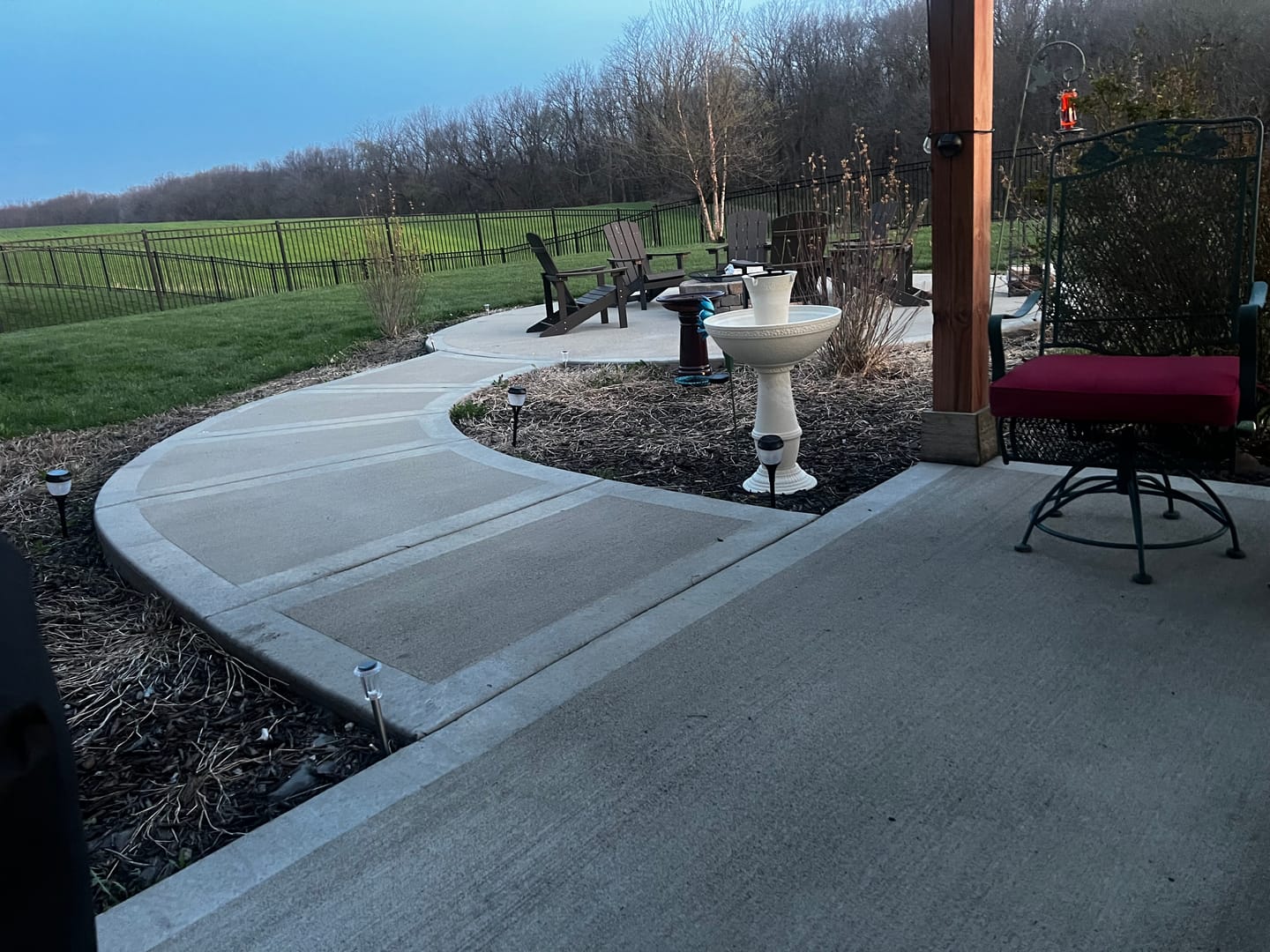 Customer photo review of Adria Cordless 8-in-1 Modular Fountain with Timer