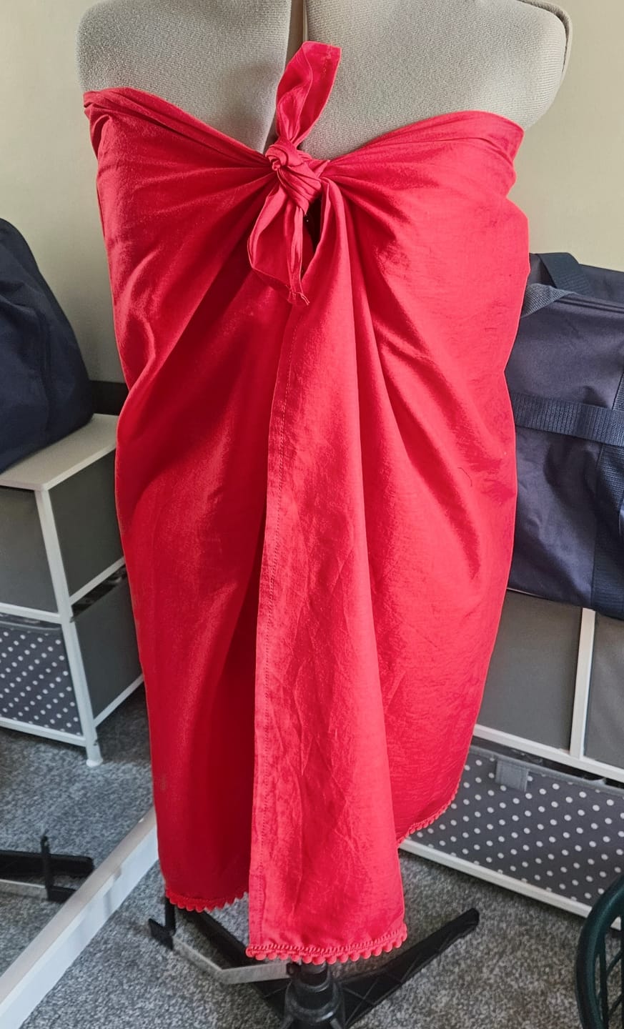 Customer photo review of Soft Cotton Muslin - 44" Wide - 16 Variations Available