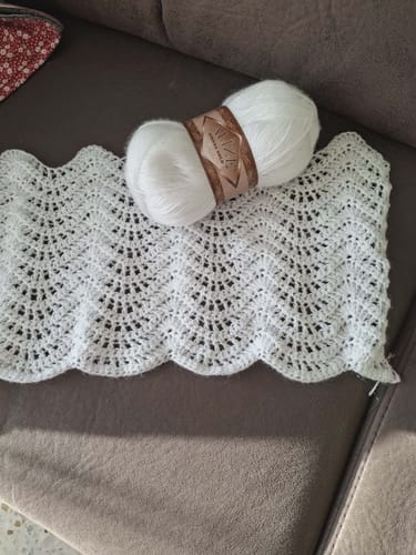 Customer photo review of Alize Angora Gold Simli