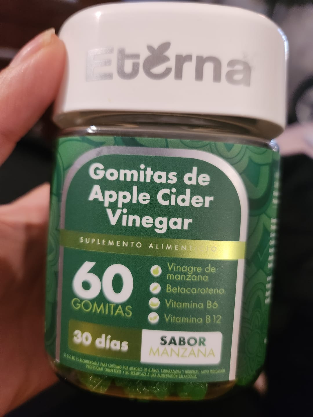 Customer photo review of Gomitas de Vinagre de Manzana
