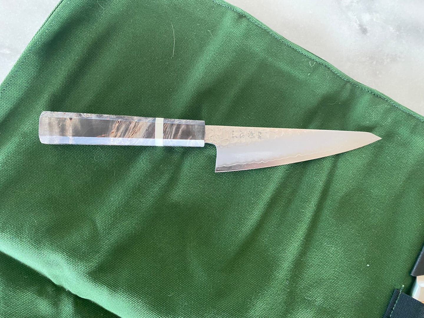 Customer photo review of Hatsukokoro Tsuchime Ginsan Honesuki 150mm (Birchwood)