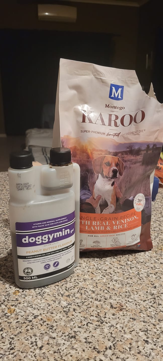 Customer photo review of Doggymin (Skin & Immunity Support For Dogs)