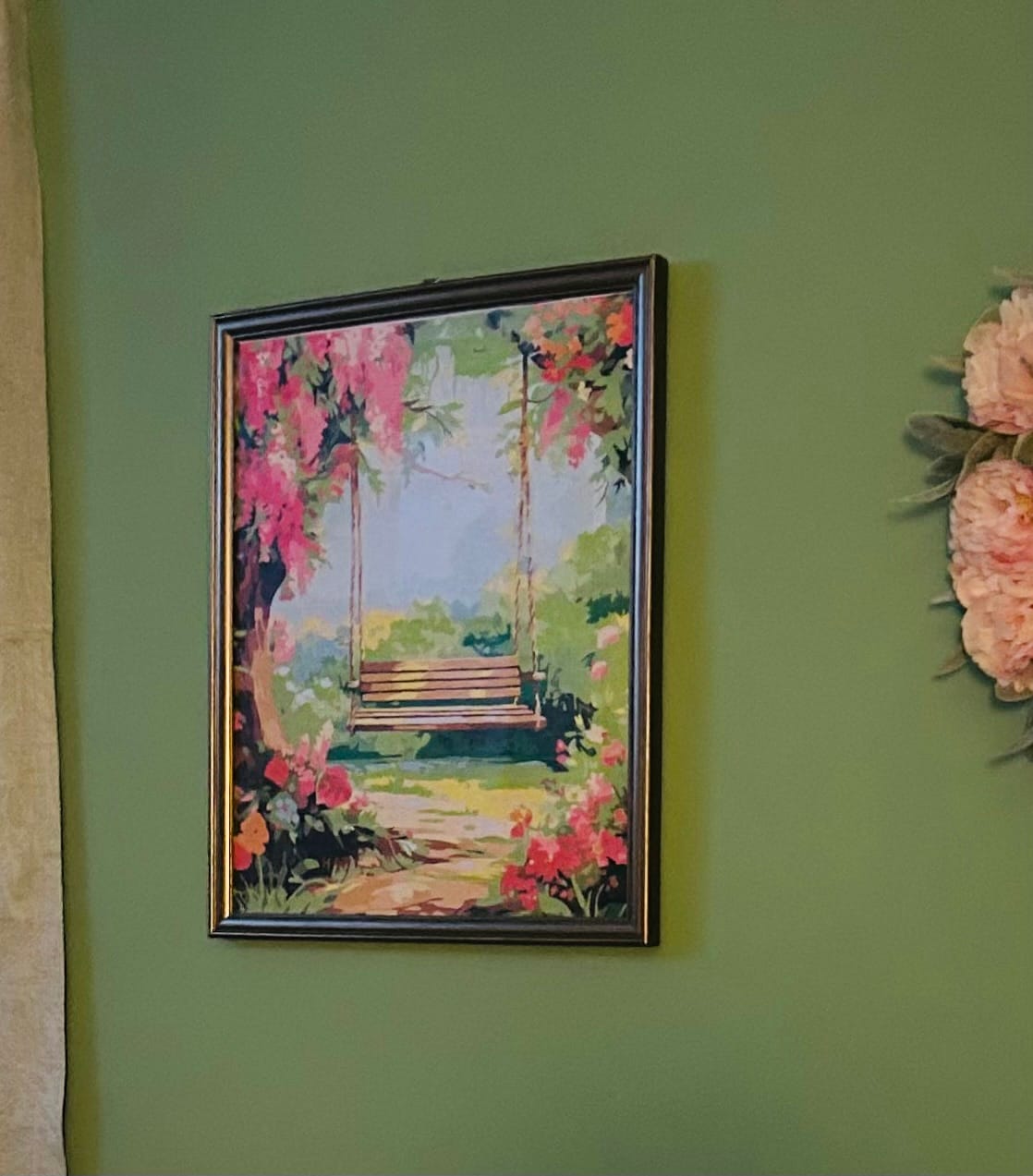 Customer photo review of Lonely Forest Bench