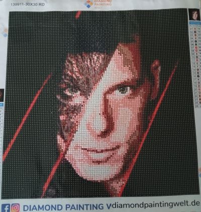 Kundenbewertung mit Foto zu Diamond Painting eigenes Bild