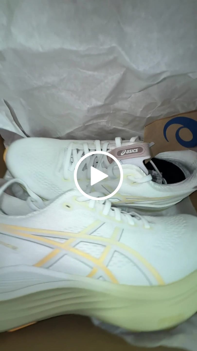 Customer video review of Asics Gel Kayano 32 Hombre White Orange Glow