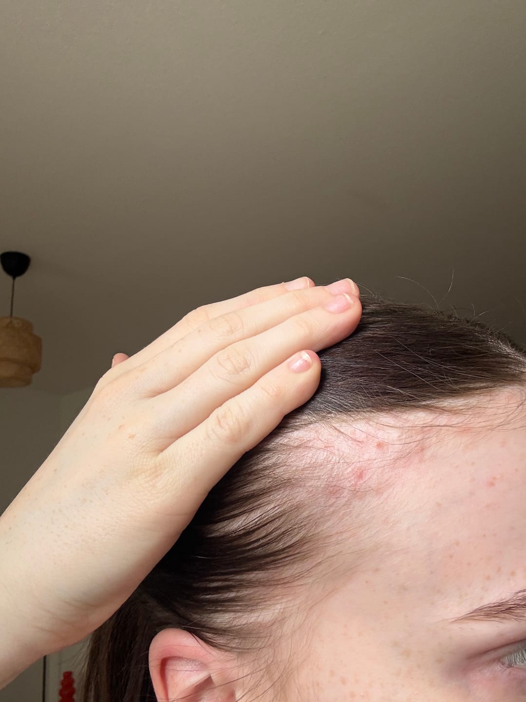 Customer photo review of Haircocaine Booster Spray