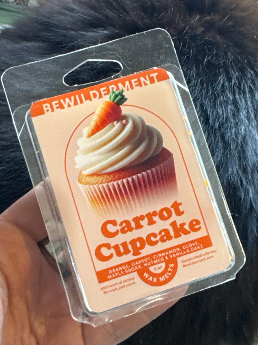 Customer photo review of Carrot Cupcake Melts