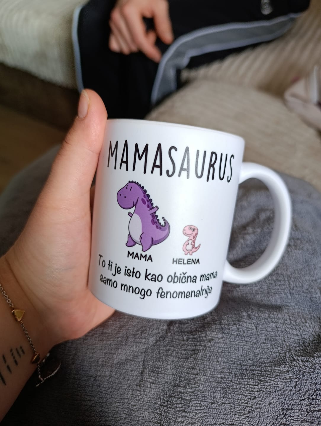 Customer photo review of Mamasaurus i deca šoljica