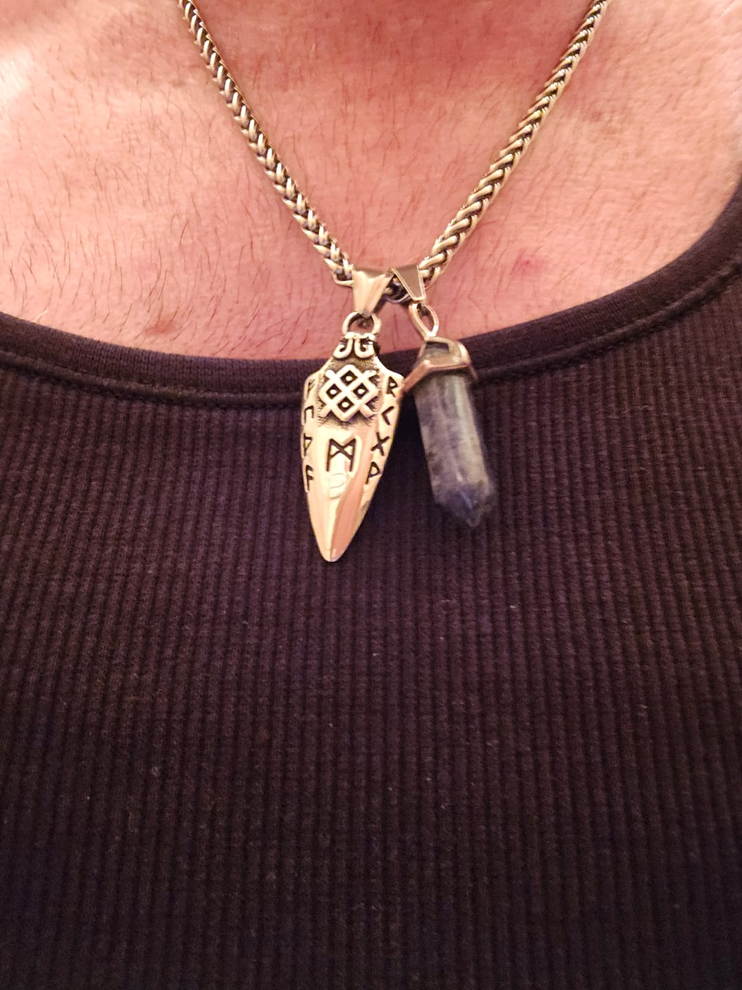 Customer photo review of Gungnir Necklace