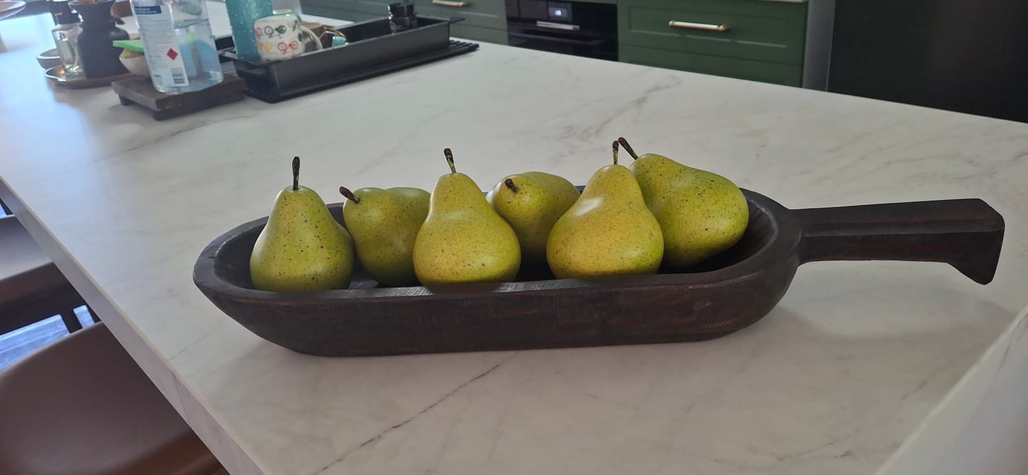Customer photo review of Artifical Green Pear