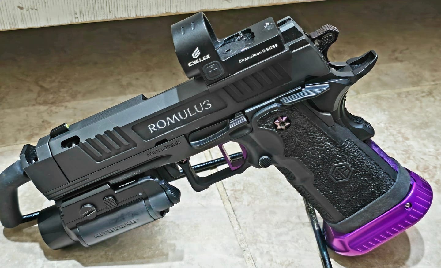 Customer photo review of STI 2011 Aluminium Magwell | IPSC/USPSA Limited