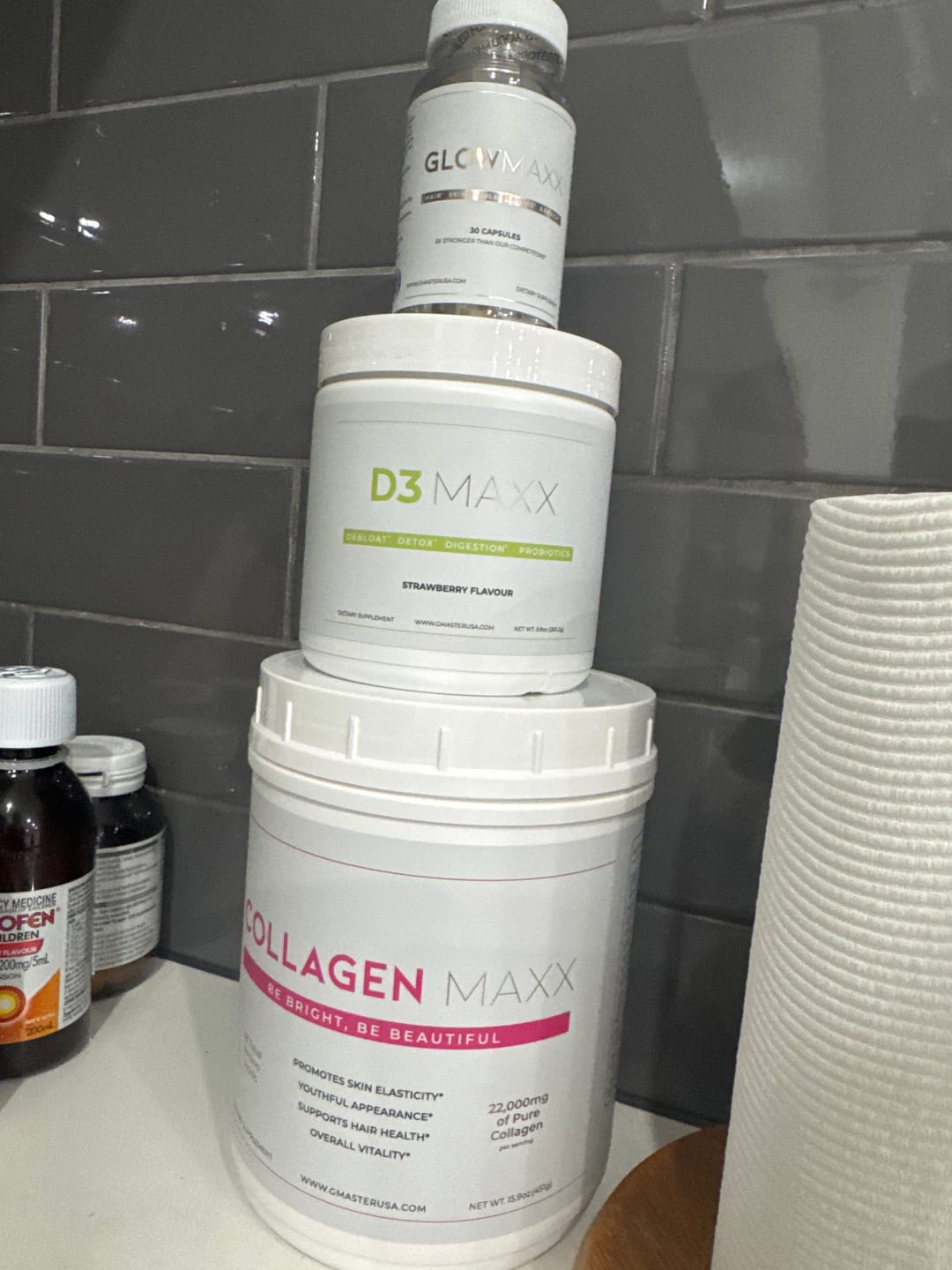 Customer photo review of COLLAGEN MAXX