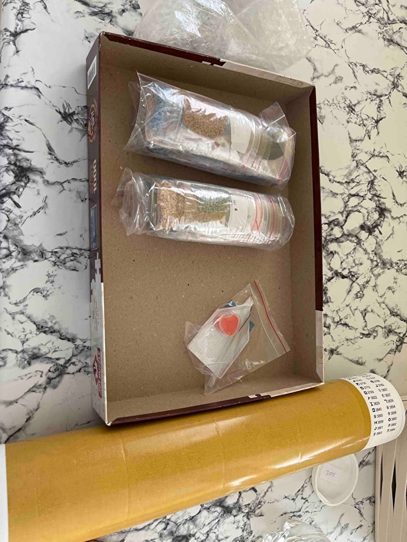 Customer photo review of Elmas Tabloları (40x50)