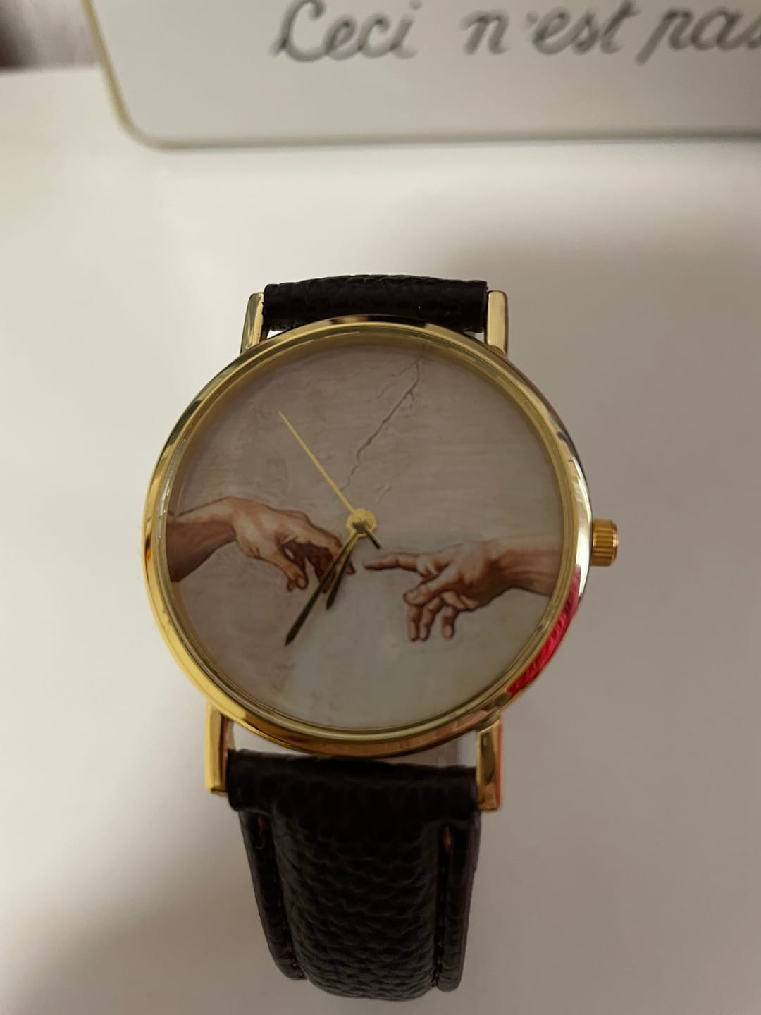 Customer photo review of Michelangelo The creation of Adam Watch