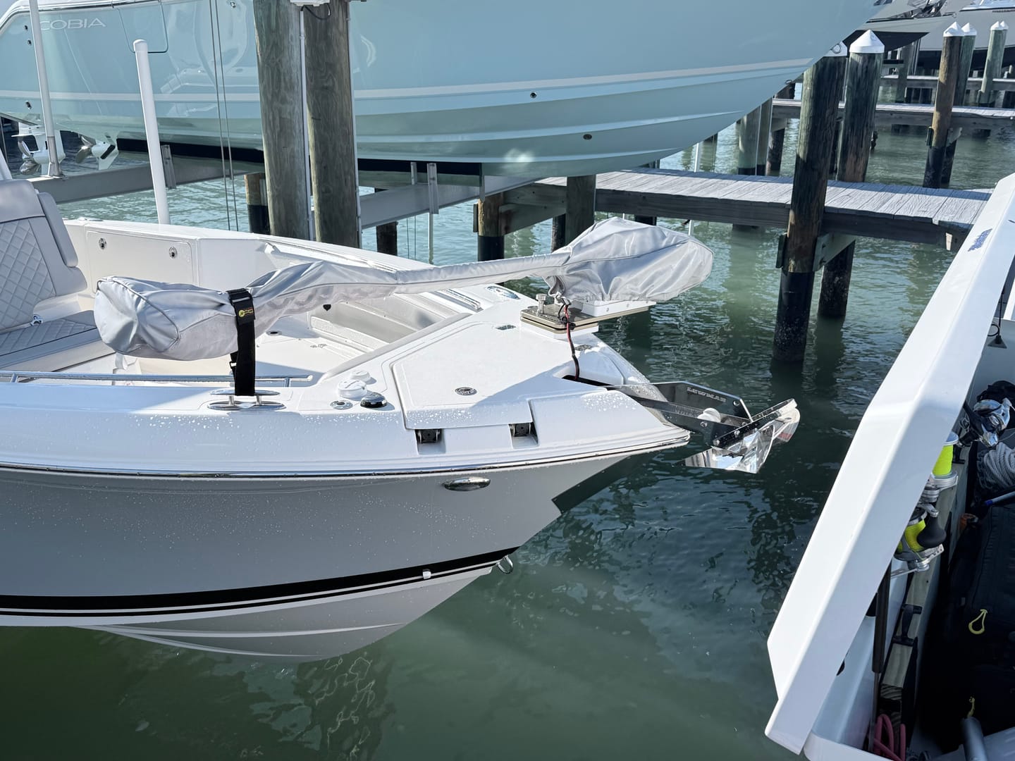 Customer photo review of Mag Mount™ Trolling Motor Support Arm *READ DESCRIPTION*