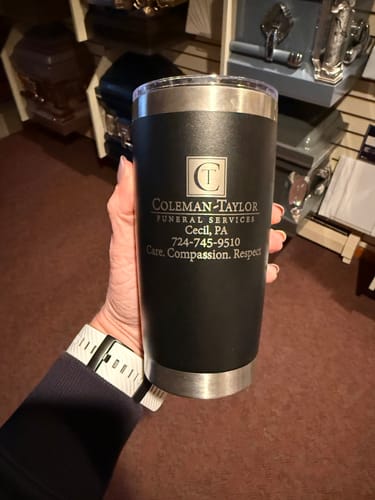 Customer photo review of (6 Pieces) Laser Engraved Tumbler | 20 oz