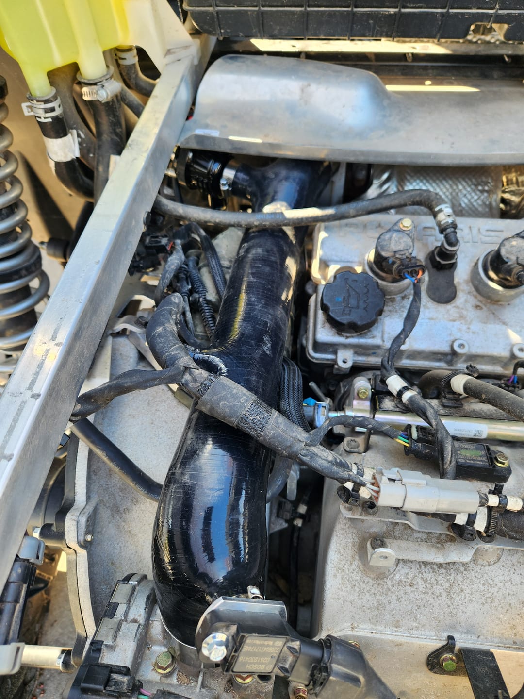 Customer photo review of RPM Polaris RZR Turbo XP XP4 Turbo S Pro XP Turbo R Pro S - Silicone Charge Tube