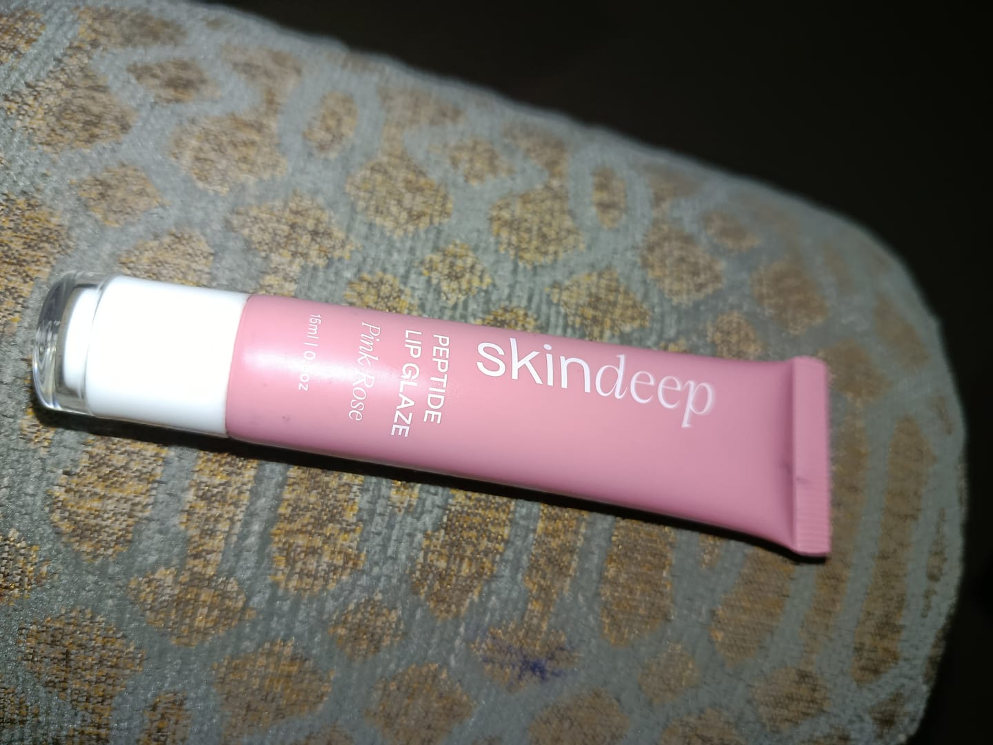 Customer photo review of Peptide Lip Glaze
