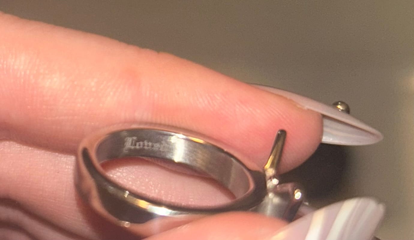 Customer photo review of ENGRAVING TICKET