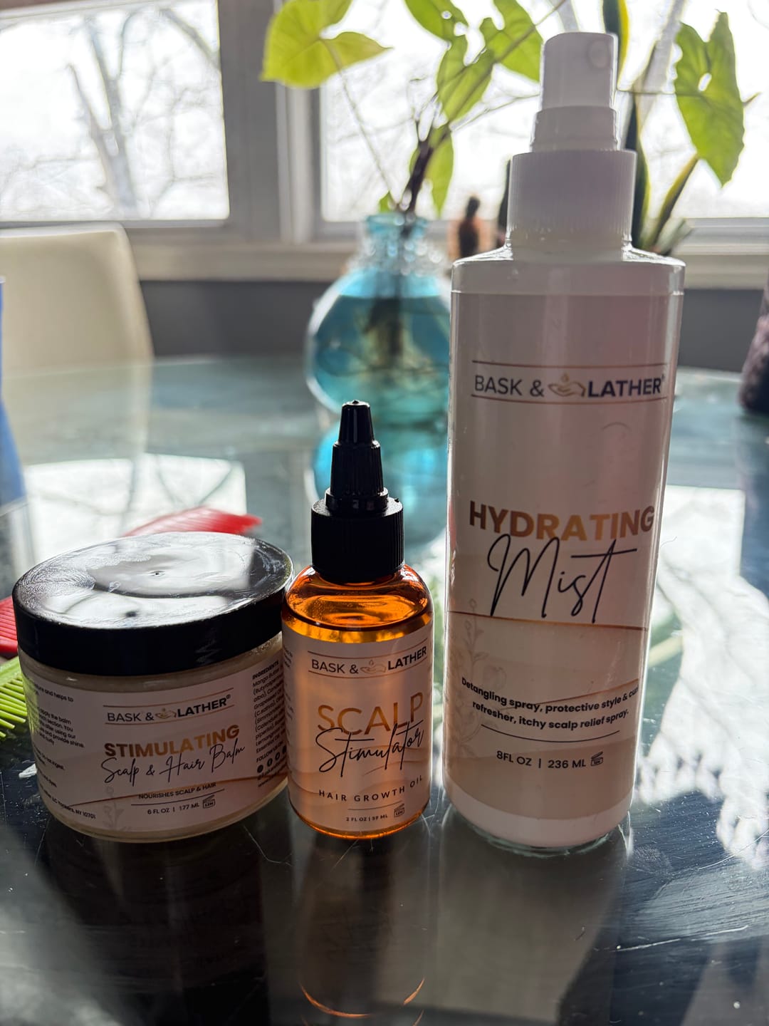 Customer photo review of BALM- Stimulating Scalp and Hair Balm