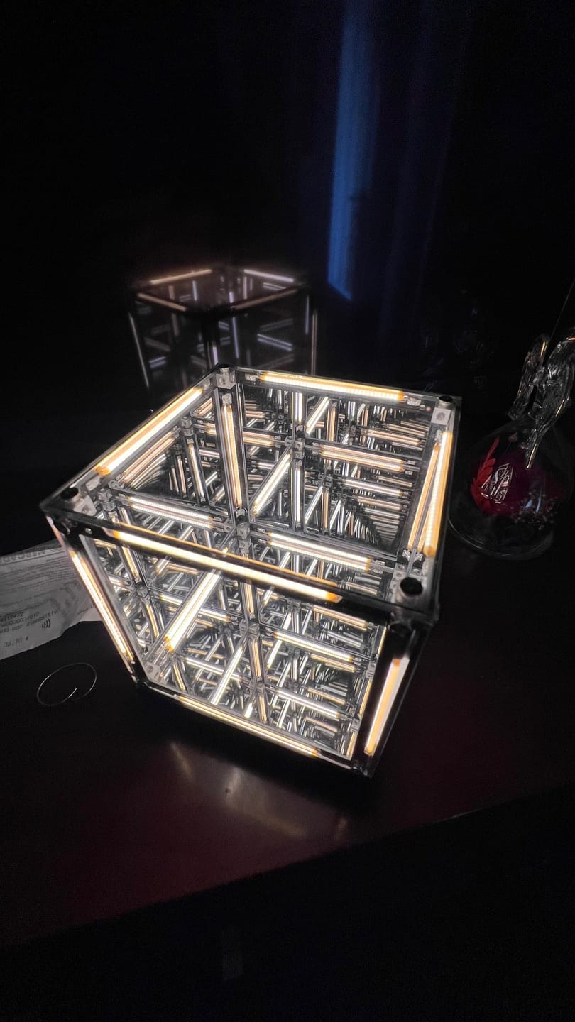 Customer photo review of Infinity LED Cube 5D effect