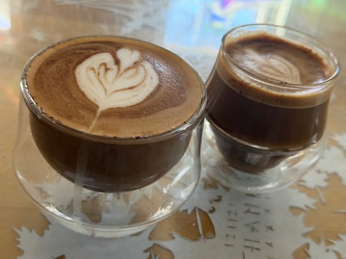 Customer photo review of PROPEL Espresso Glass Set