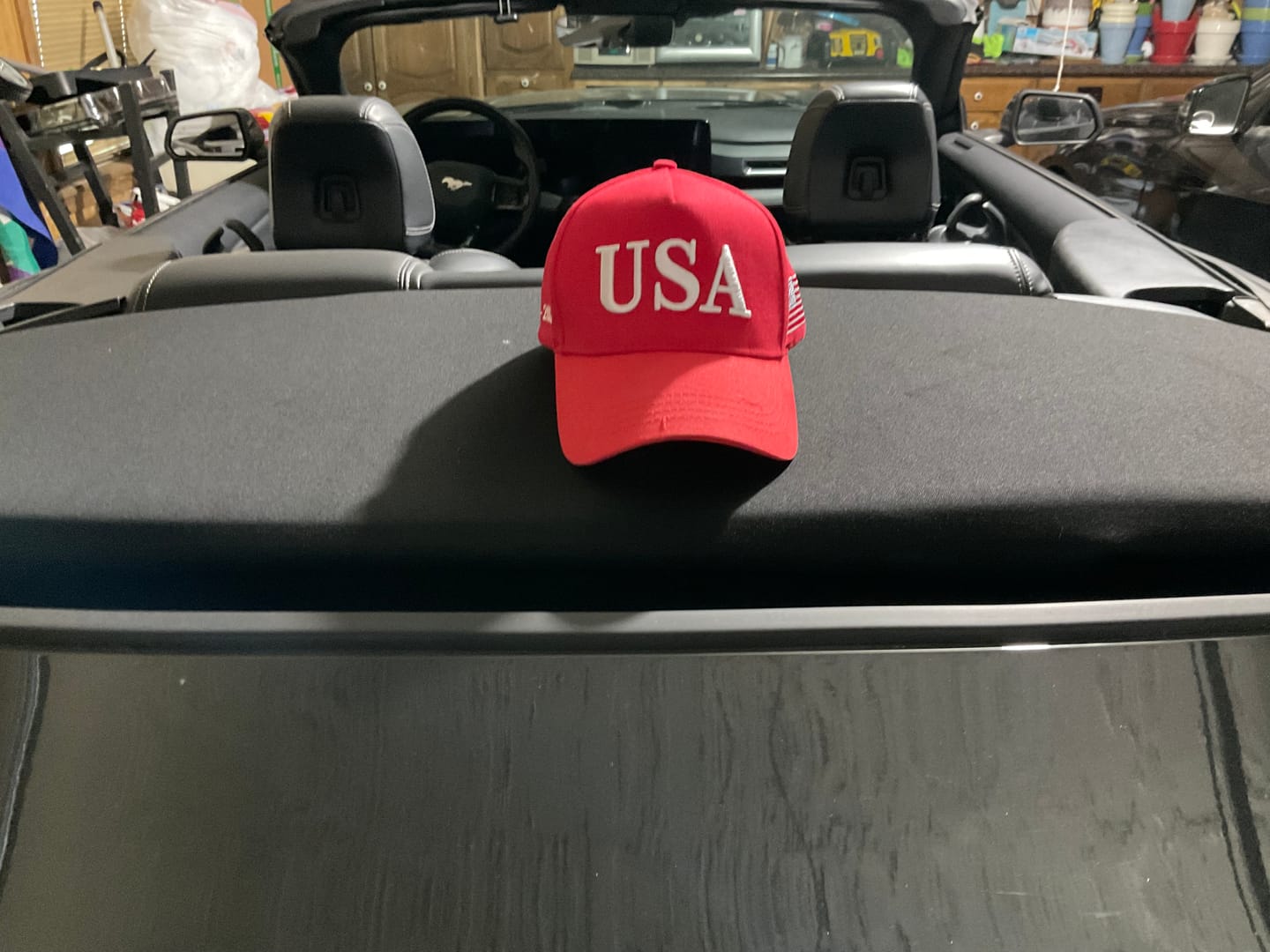 Customer photo review of USA 250th Anniversary Hat (1776–2026) — Embroidered Semiquincentennial Cap