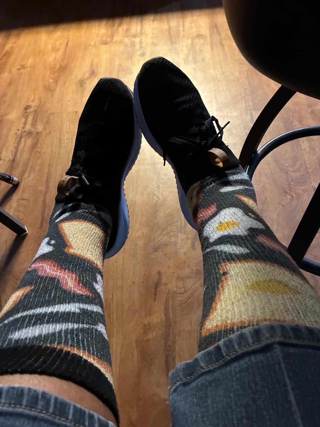 Customer photo review of Bigfoot Ankle Socks 5-Pack Bundle