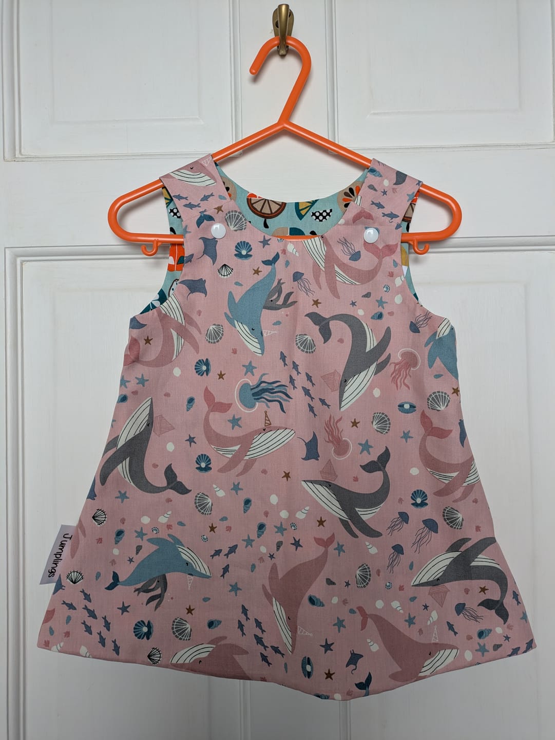 Customer photo review of Seaside Charm Cotton Poplin Fabric