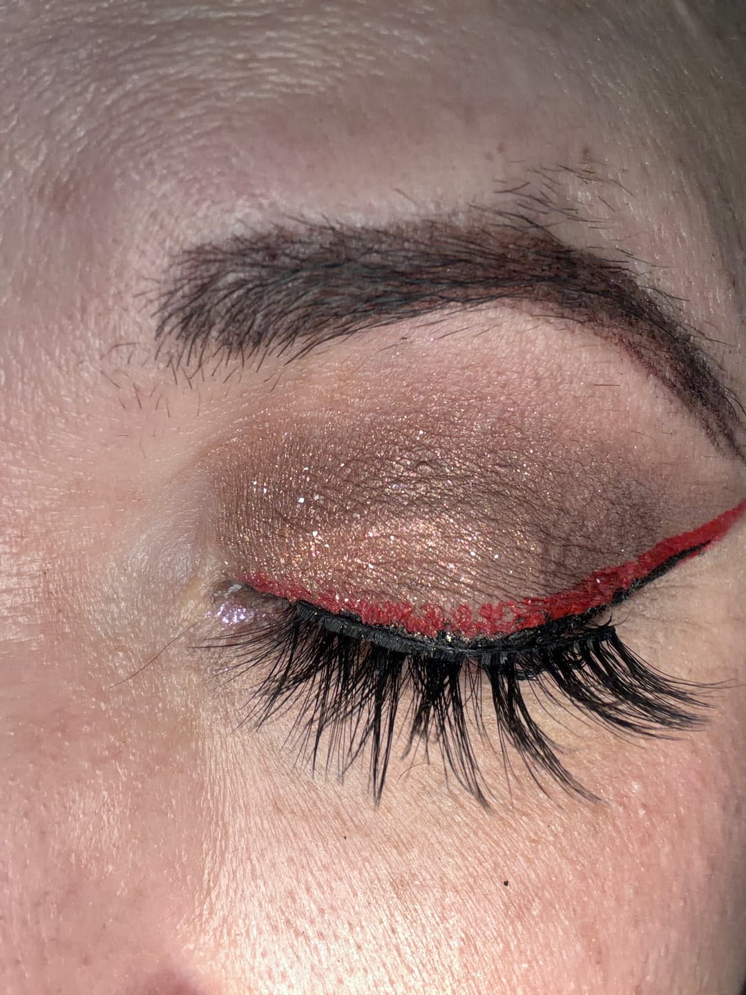 Customer photo review of P.Louise Lowkey Lit Jelly Shimmer Eyeshadow Stick