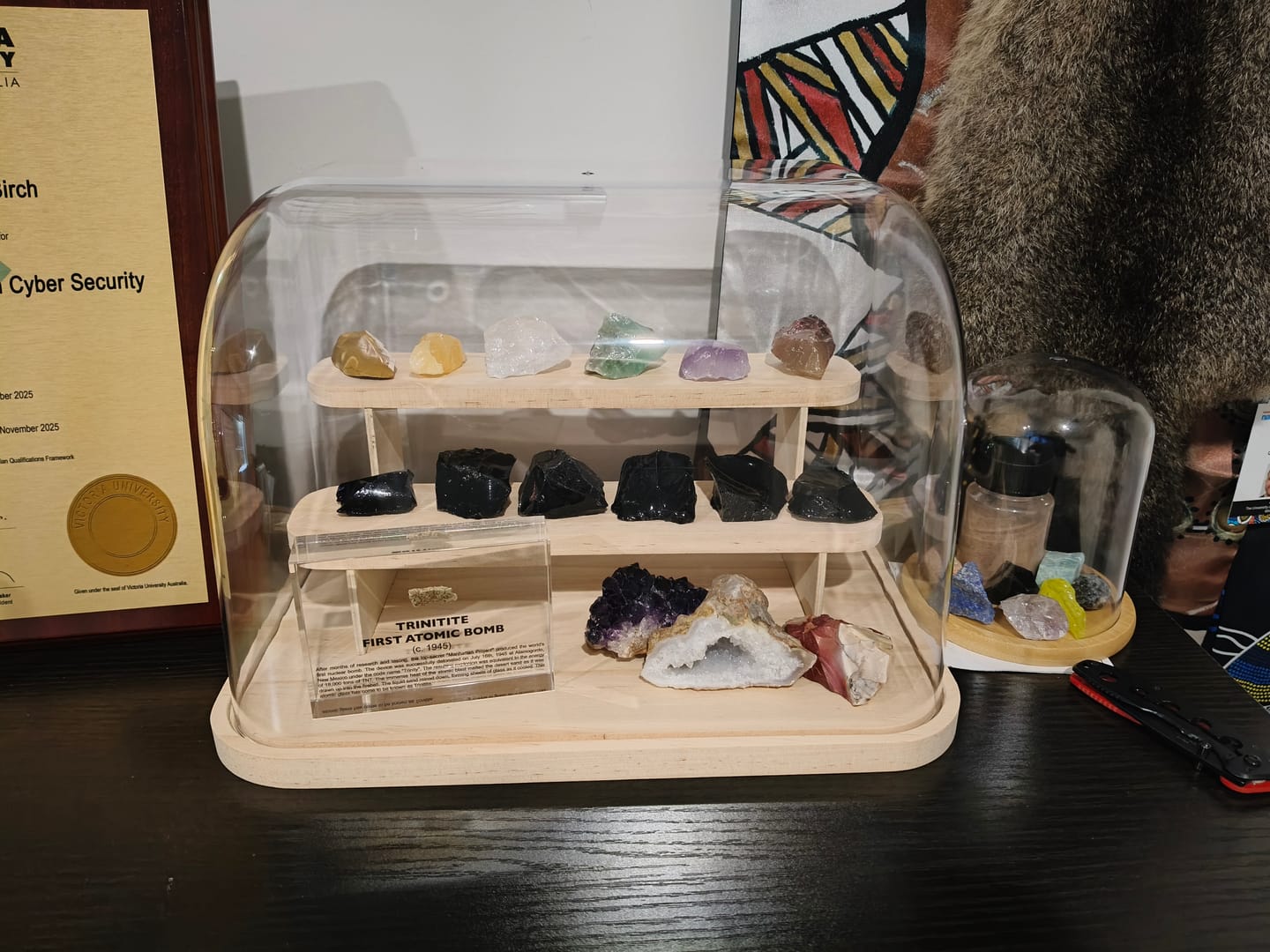 Customer photo review of Trinitite (First Atomic Bomb)