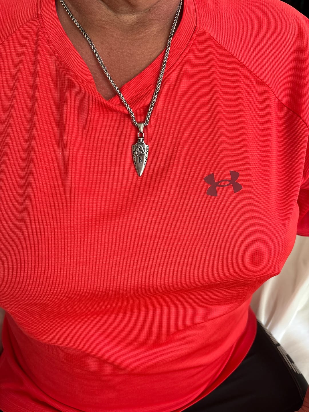 Customer photo review of Gungnir Necklace
