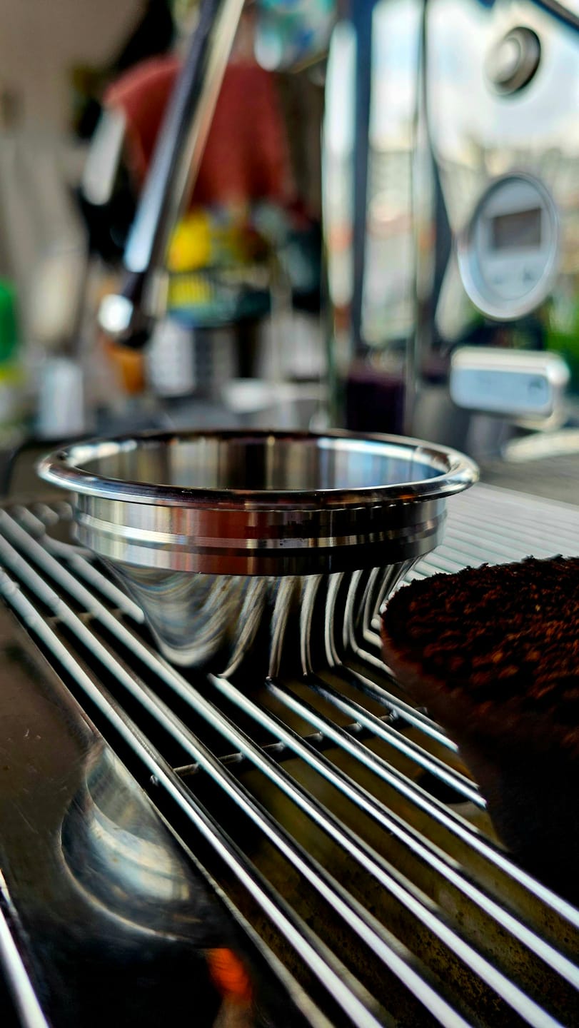 Customer photo review of Step-Down Portafilter Basket 58mm to 32mm
