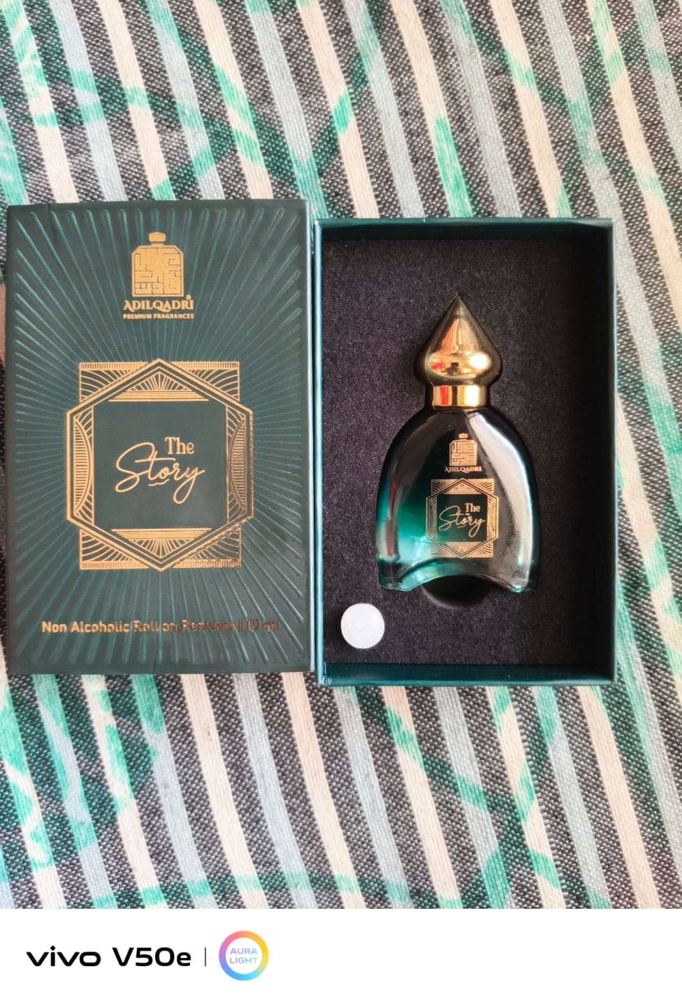 Customer photo review of The Story Luxury Attar Perfume 10 ML