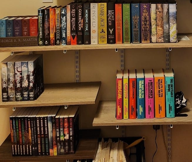 Customer photo review of The Complete Duck & Cover Adventures Series (Signed Paperbacks)