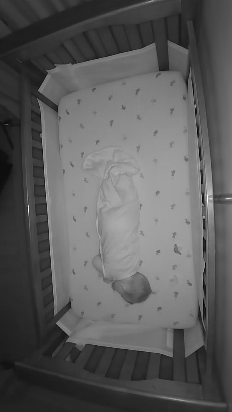 Customer photo review of 4 Season® Ultimate Baby Sleep Bag, Merino Wool & Organic Cotton, Birch Gray