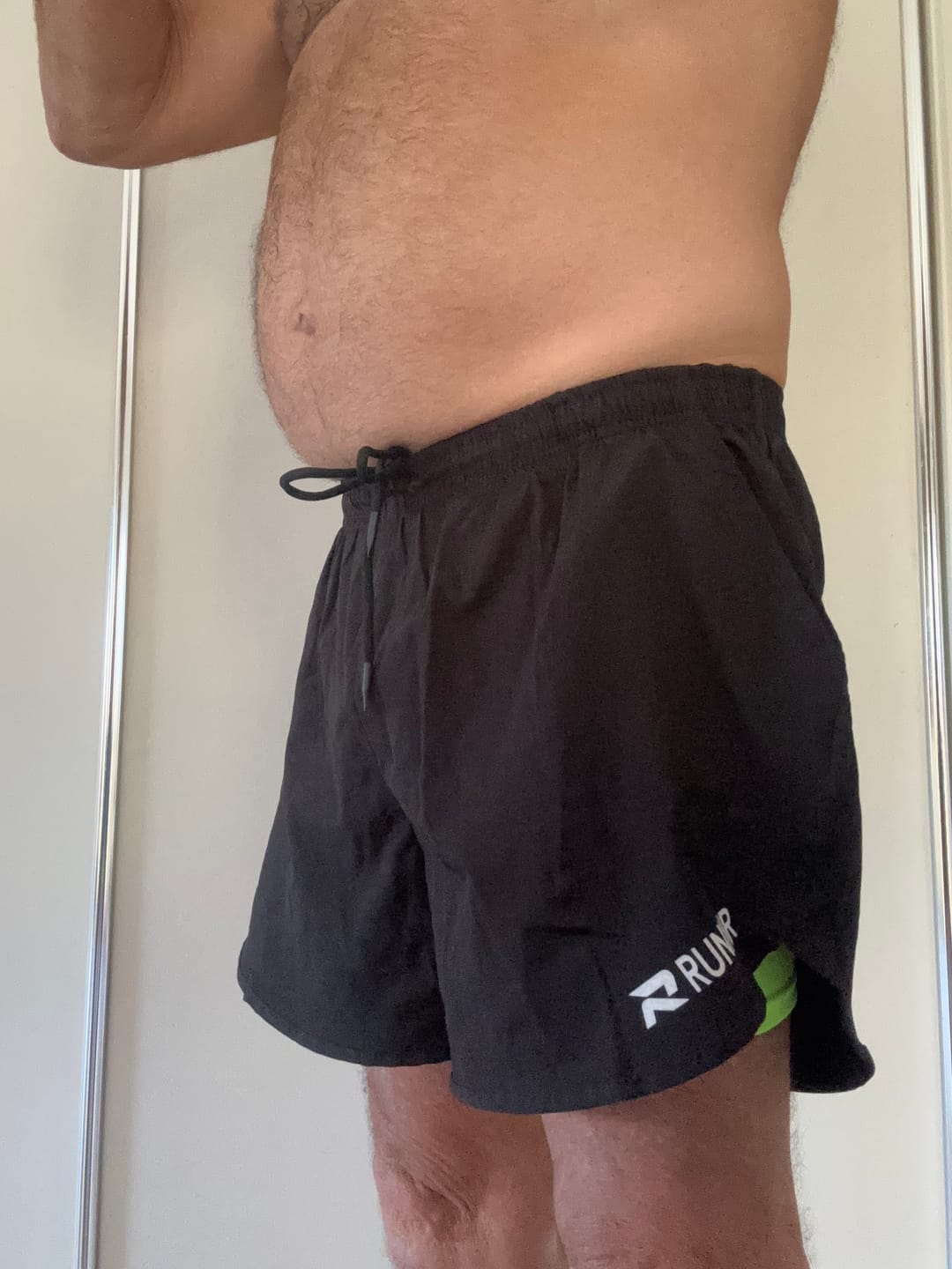 Customer photo review of RUNNR 2-in-1 Running Shorts