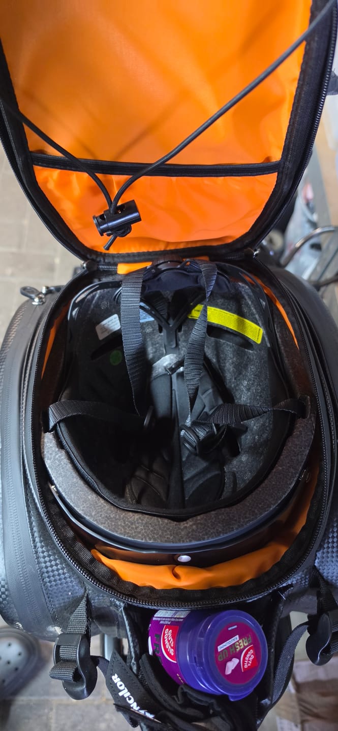 Customer photo review of Bike Accessories Combo