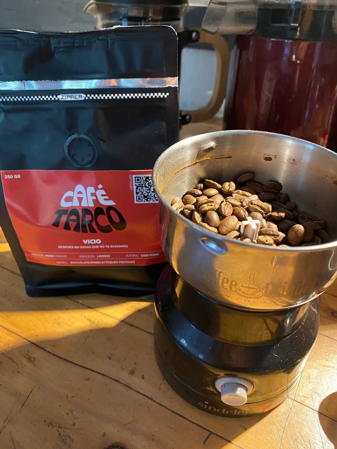 Customer photo review of Pack Degustación Café de Especialidad Los 4 Fantásticos