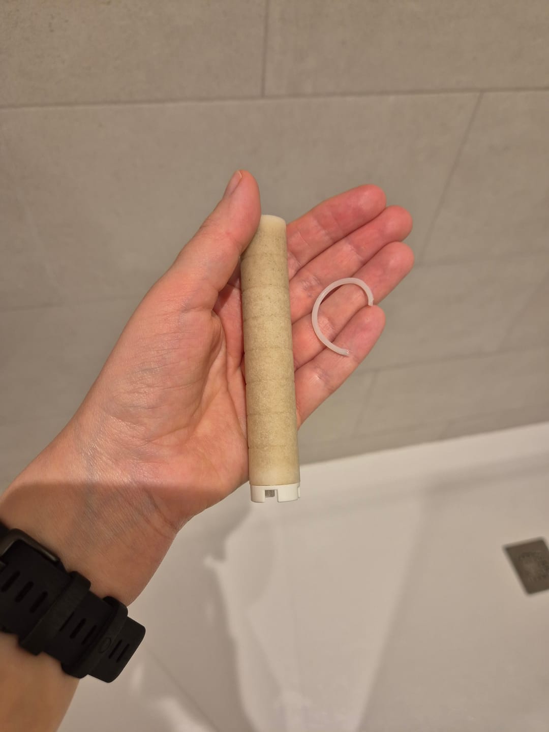 Customer photo review of Recambios filtro de ducha