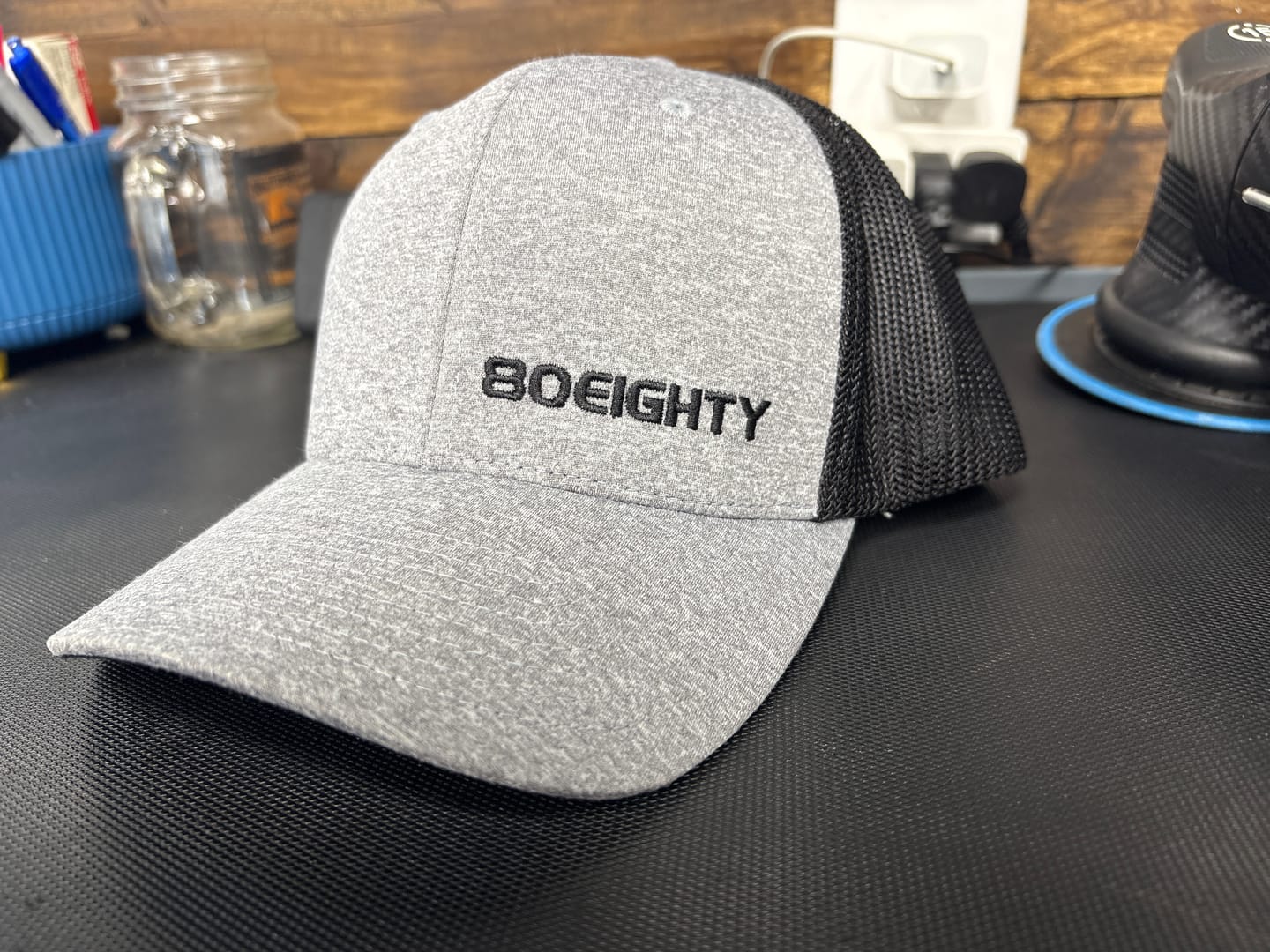 Customer photo review of 80Eighty® Melange Trucker Hat